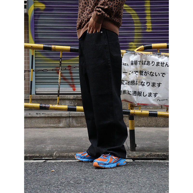 MONTLEY(モーレー)/ BAGGY DENIM PANTS -2COLOR-