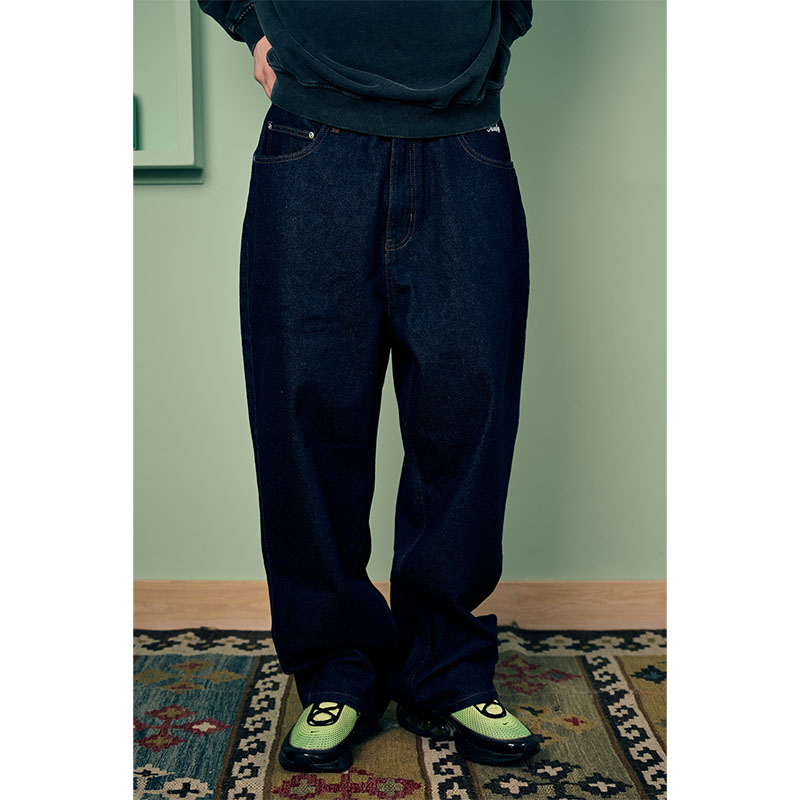 MONTLEY(モーレー)/ BAGGY DENIM PANTS -2COLOR-
