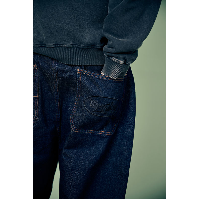MONTLEY(モーレー)/ BAGGY DENIM PANTS -2COLOR-