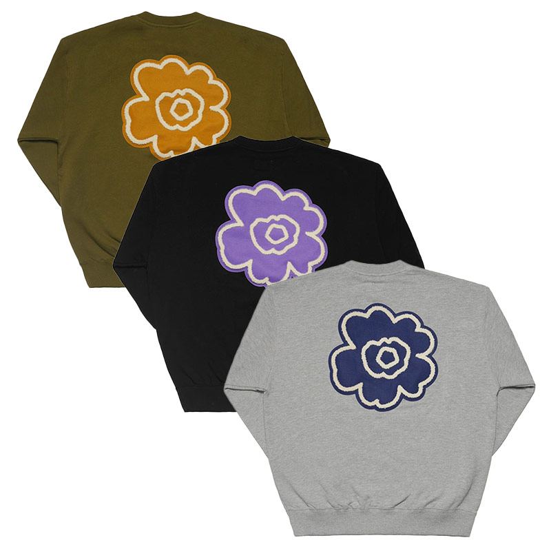 MONTLEY(モーレー)/ FELT FLOWER CREW SW -3.COLOR-