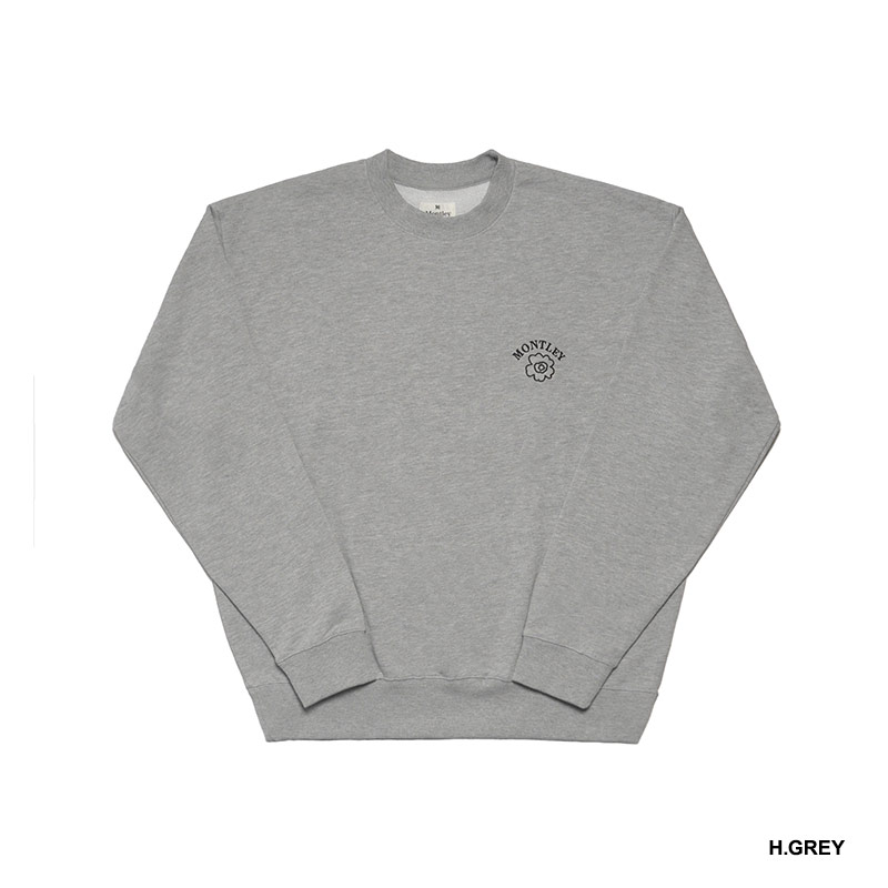 MONTLEY(モーレー)/ FELT FLOWER CREW SW -3.COLOR-