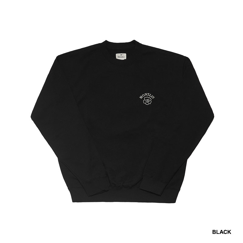 MONTLEY(モーレー)/ FELT FLOWER CREW SW -3.COLOR-