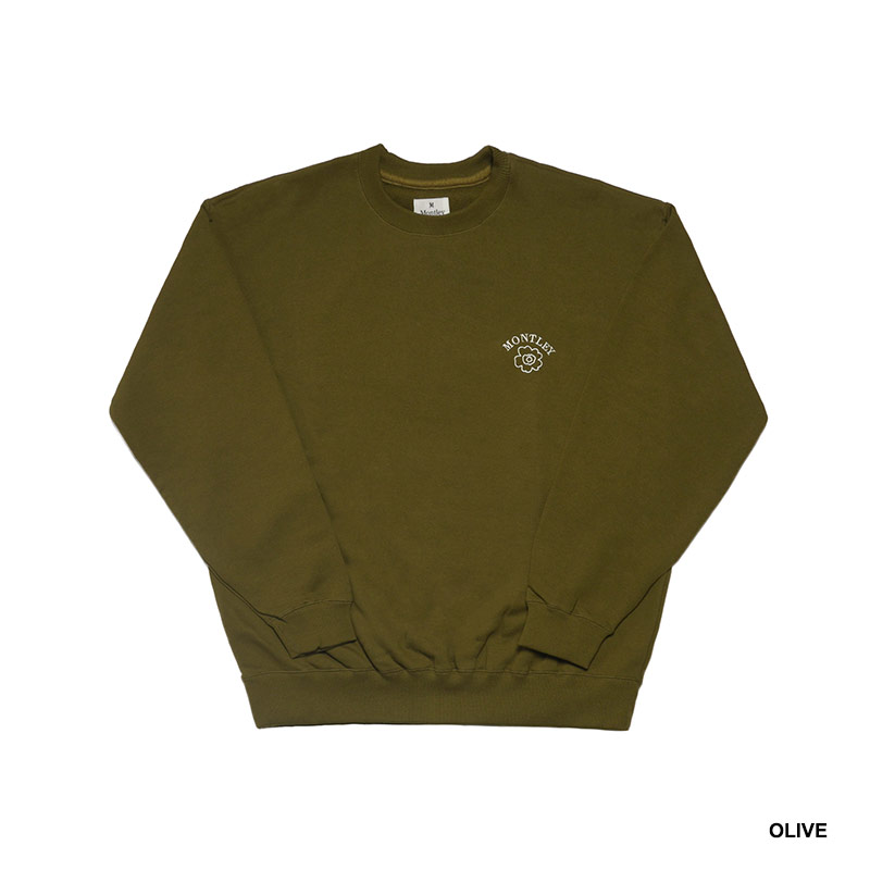 MONTLEY(モーレー)/ FELT FLOWER CREW SW -3.COLOR-