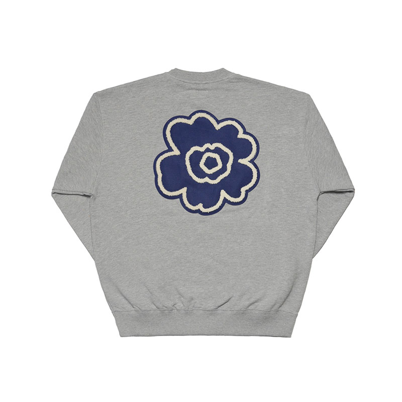 MONTLEY(モーレー)/ FELT FLOWER CREW SW -3.COLOR-(H.GREY)