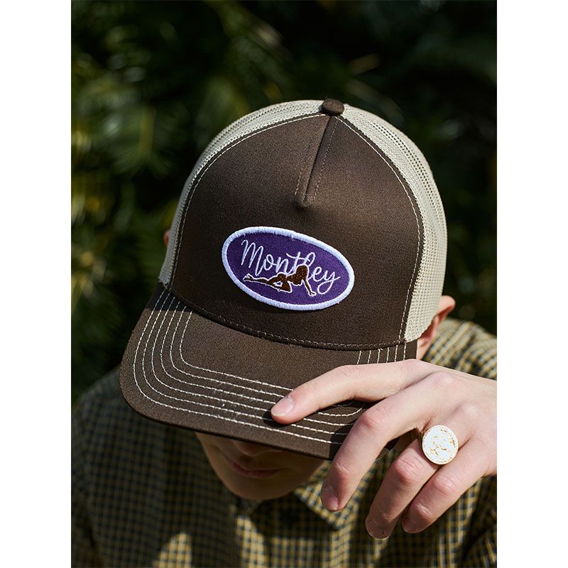 MONTLEY(モーレー)/ GIRL WAPPEN MESH CAP -2.COLOR-