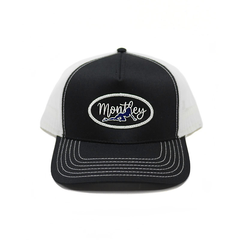 MONTLEY(モーレー)/ GIRL WAPPEN MESH CAP -2.COLOR-(BLACK)