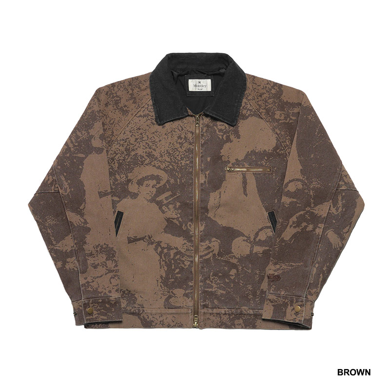 MONTLEY(モーレー)/ GARDEN WASH ZIP JKT -2.COLOR-
