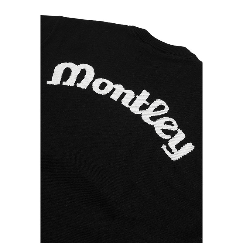 MONTLEY(モーレー)/ LOGO KNIT CREW -3.COLOR-