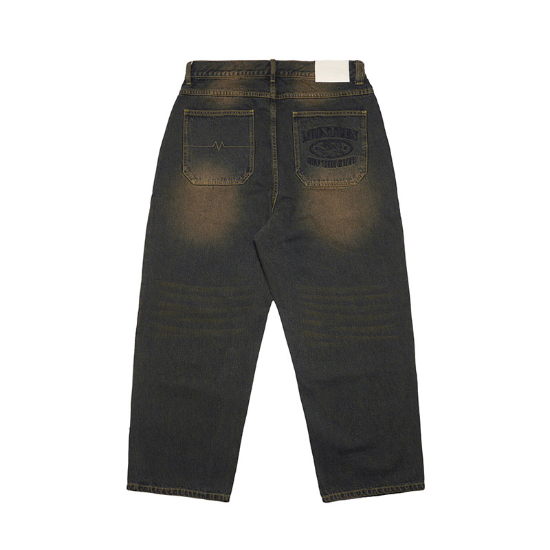MONTLEY(モーレー)/ BAGGY DENIM PANTS -2.COLOR-