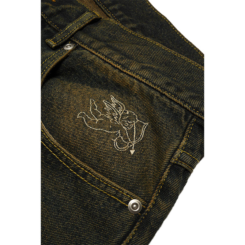 MONTLEY(モーレー)/ BAGGY DENIM PANTS -2.COLOR-