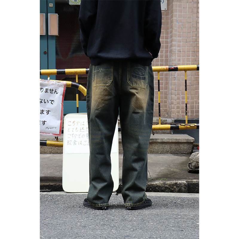 MONTLEY(モーレー)/ BAGGY DENIM PANTS -2.COLOR-