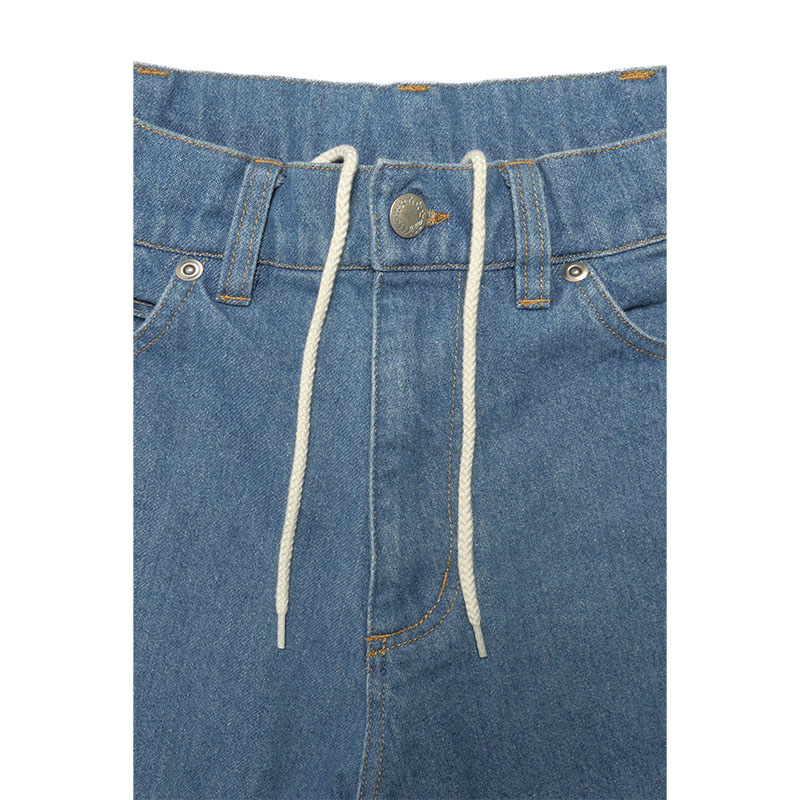 MONTLEY(モーレー)/ FLOWER DENIM PANTS -W.INDIGO-