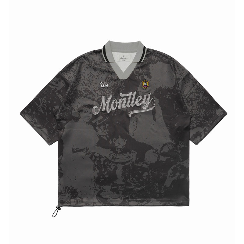 MONTLEY(モーレー)/ GAME SS SHIRT -3COLOR-(CHRACOAL)
