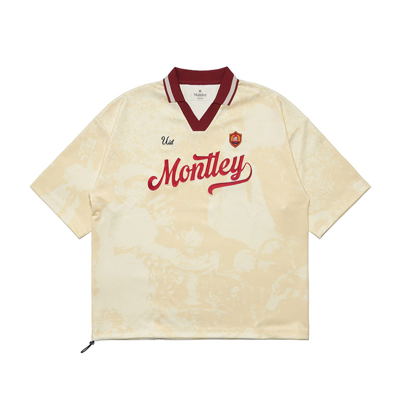 MONTLEY(モーレー)/ GAME SS SHIRT -3COLOR-(CREAM)
