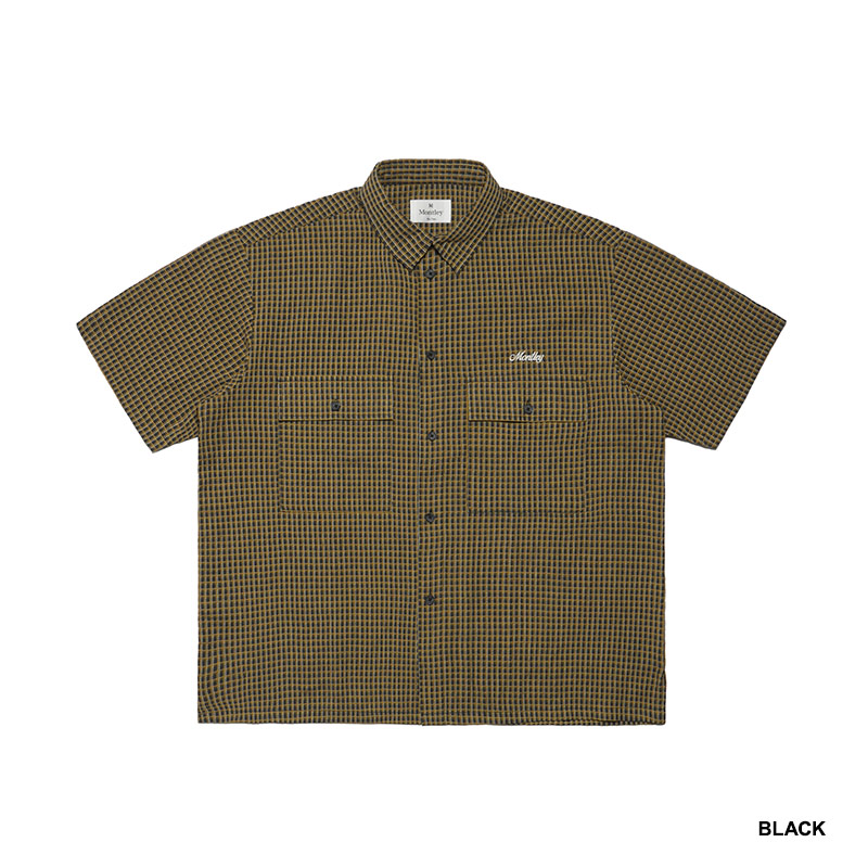 MONTLEY(モーレー)/ CHECK SS SHIRT -3COLOR-