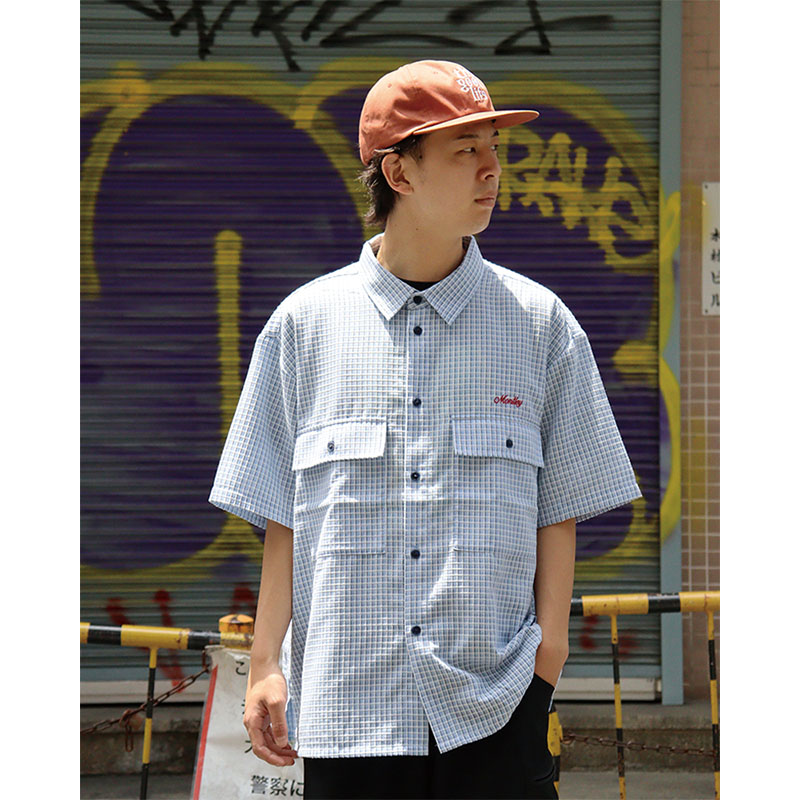 MONTLEY(モーレー)/ CHECK SS SHIRT -3COLOR-