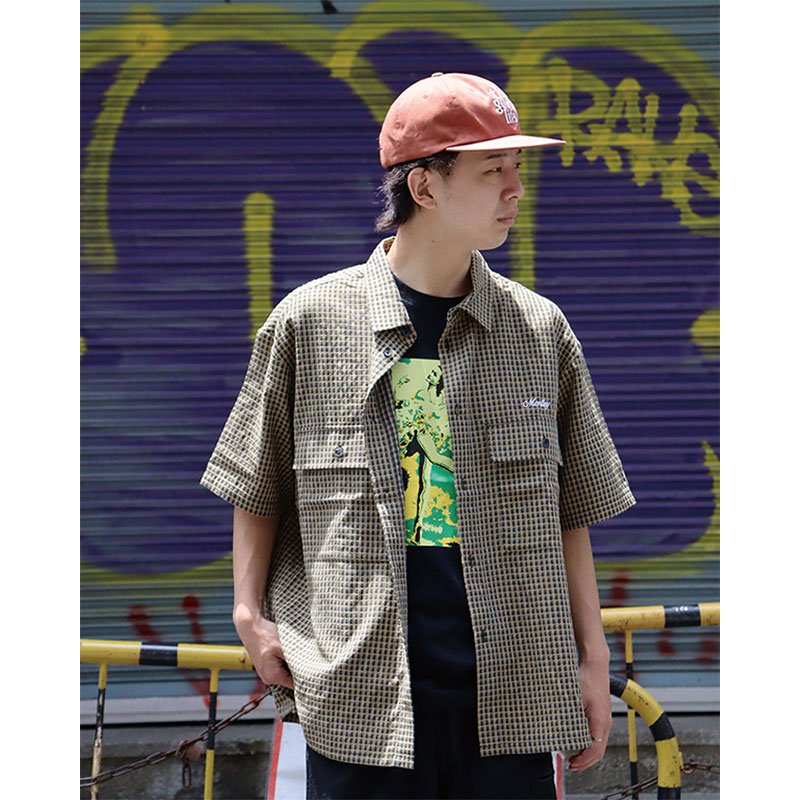MONTLEY(モーレー)/ CHECK SS SHIRT -3COLOR-