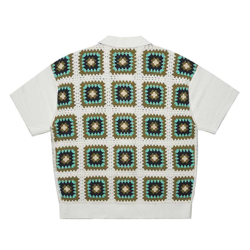 MONTLEY(モーレー)/ FLORA KNIT SHIRT -2COLOR-