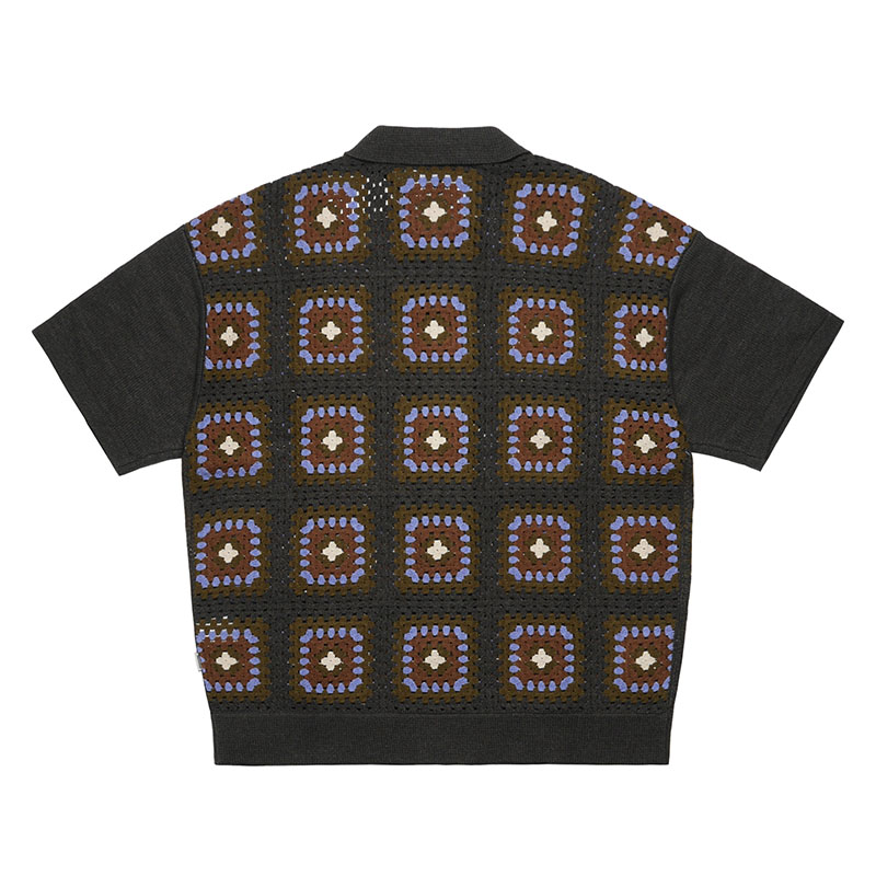 MONTLEY(モーレー)/ FLORA KNIT SHIRT -2COLOR-