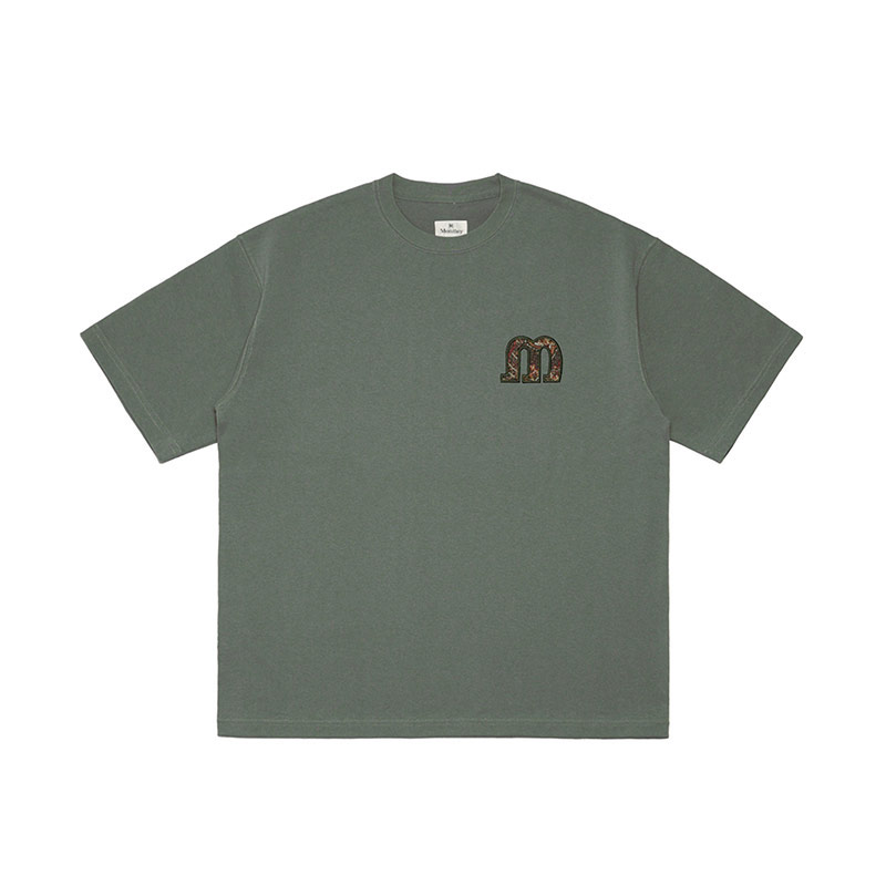 MONTLEY(モーレー)/ GOBELIN SPORTS LOGO HEAVY SS TEE -3.COLOR-(OLIVE)