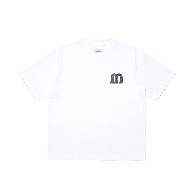 MONTLEY(モーレー)/ GOBELIN SPORTS LOGO HEAVY SS TEE -3.COLOR-(WHITE)