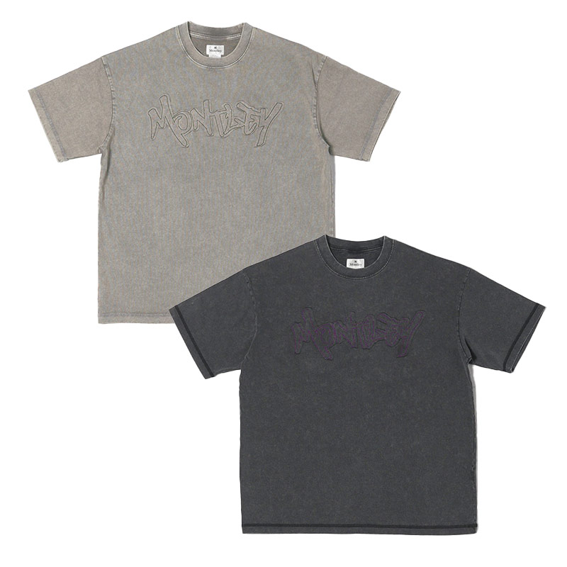 MONTLEY(モーレー)/ LOGO VINTAGE SS TEE -2COLOR-