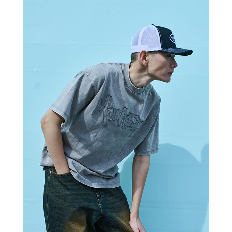 MONTLEY(モーレー)/ LOGO VINTAGE SS TEE -2COLOR-