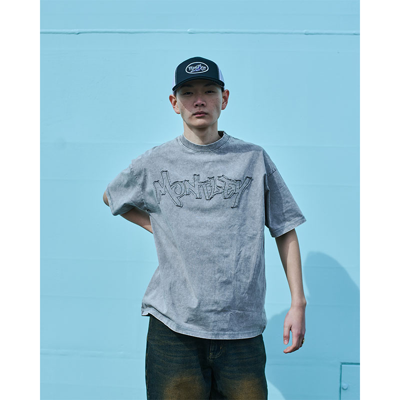 MONTLEY(モーレー)/ LOGO VINTAGE SS TEE -2COLOR-