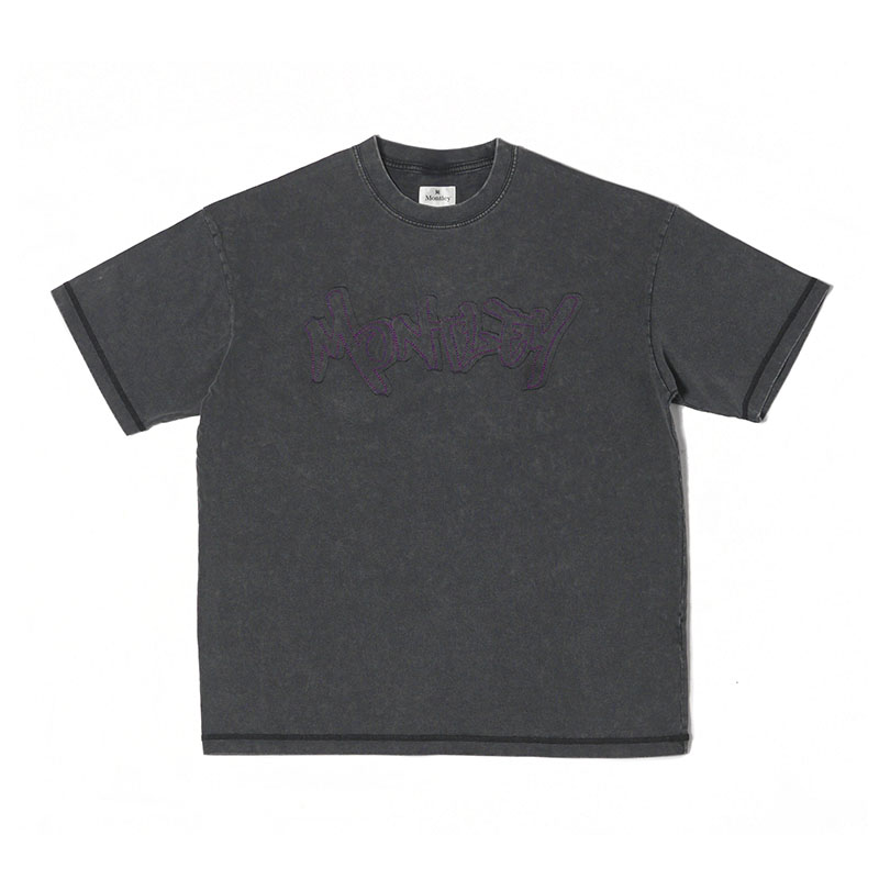 MONTLEY(モーレー)/ LOGO VINTAGE SS TEE -2COLOR-(CHARCOAL)