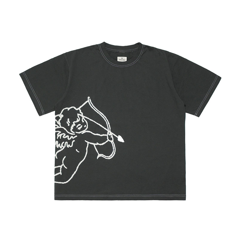 MONTLEY(モーレー)/ ANGEL SS TEE -2COLOR-(CHRACOAL)