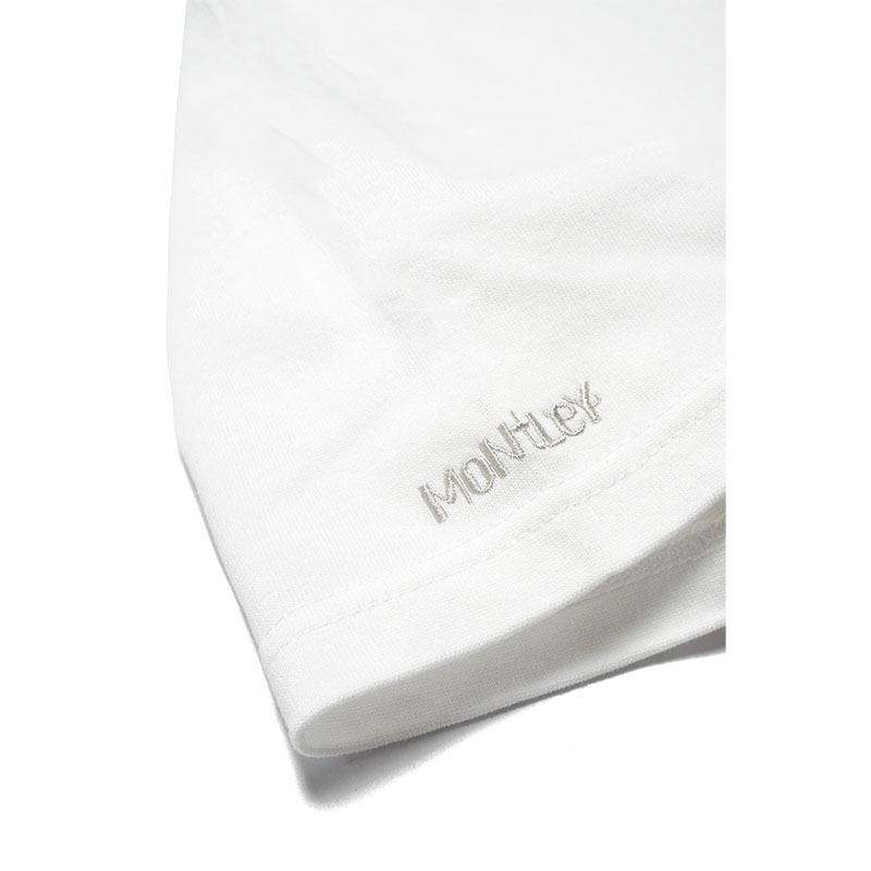 MONTLEY(モーレー)/ CIRCLE FLOWER LOGO HEAVY SS TEE -3COLOR-