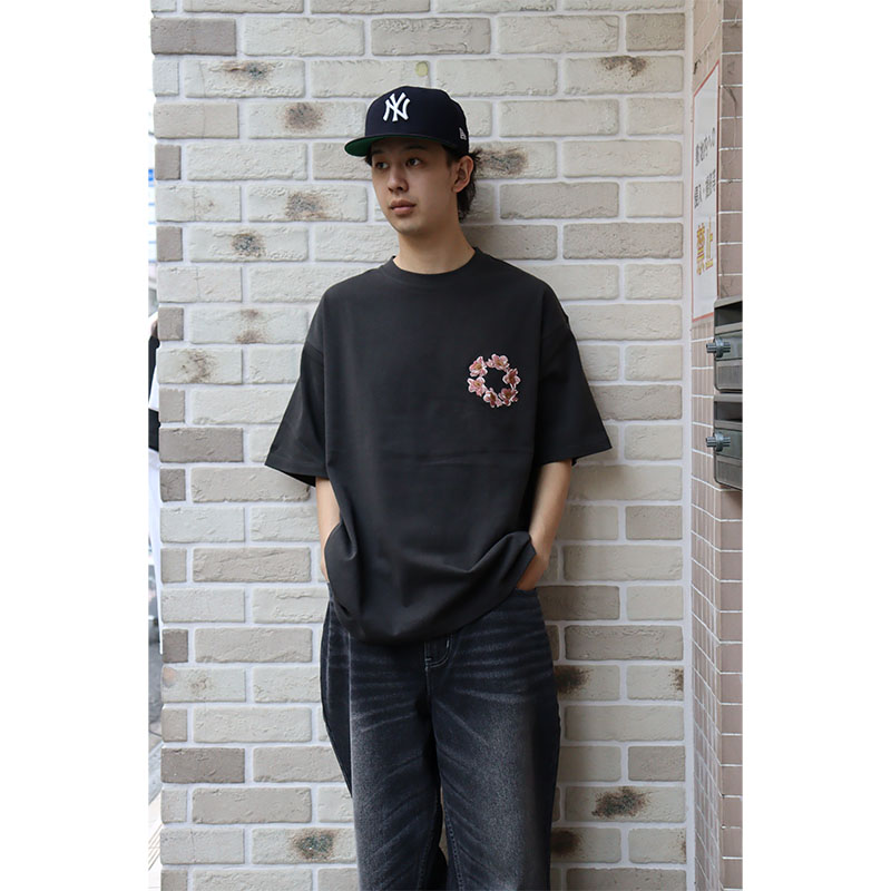 MONTLEY(モーレー)/ CIRCLE FLOWER LOGO HEAVY SS TEE -3COLOR-