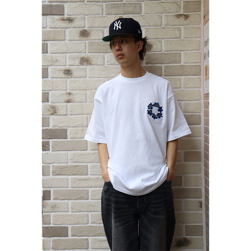 MONTLEY(モーレー)/ CIRCLE FLOWER LOGO HEAVY SS TEE -3COLOR-