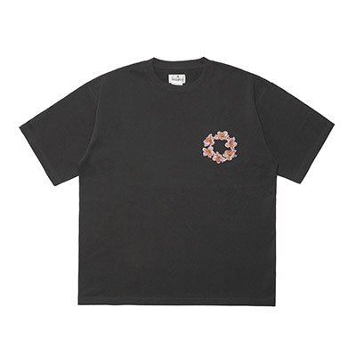 MONTLEY(モーレー)/ CIRCLE FLOWER LOGO HEAVY SS TEE -3COLOR-