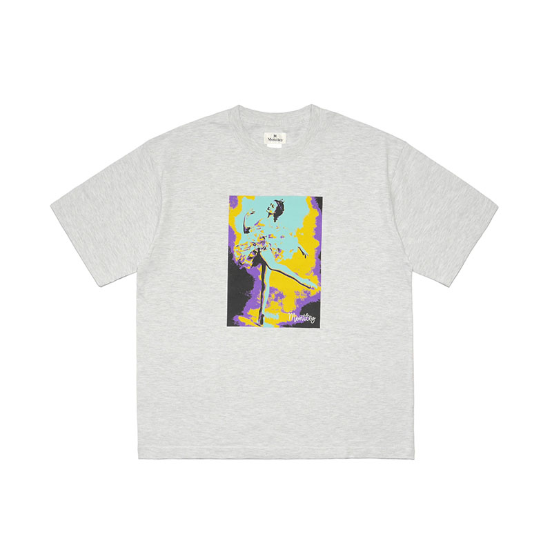 MONTLEY(モーレー)/ PRIMA SS TEE -2COLOR-(ASH)