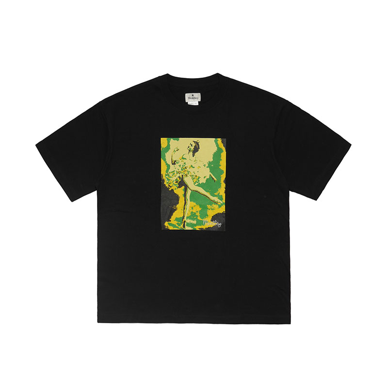 MONTLEY(モーレー)/ PRIMA SS TEE -2COLOR-(BLACK)