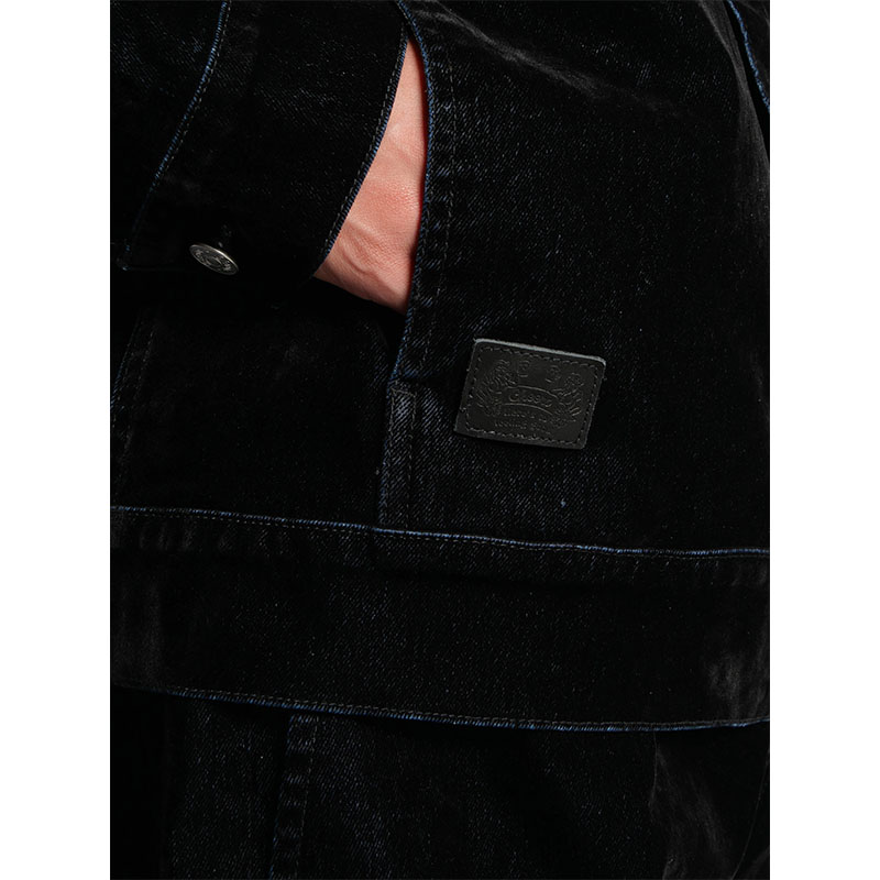 Cheers(チアーズ)/ (V)DENIM JACKET -BLACK-