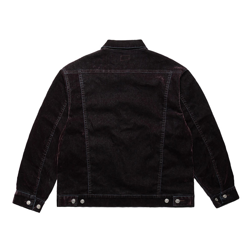 Cheers(チアーズ)/ (V)DENIM JACKET -PURPLE-