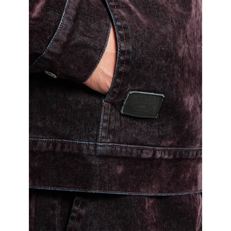 Cheers(チアーズ)/ (V)DENIM JACKET -PURPLE-