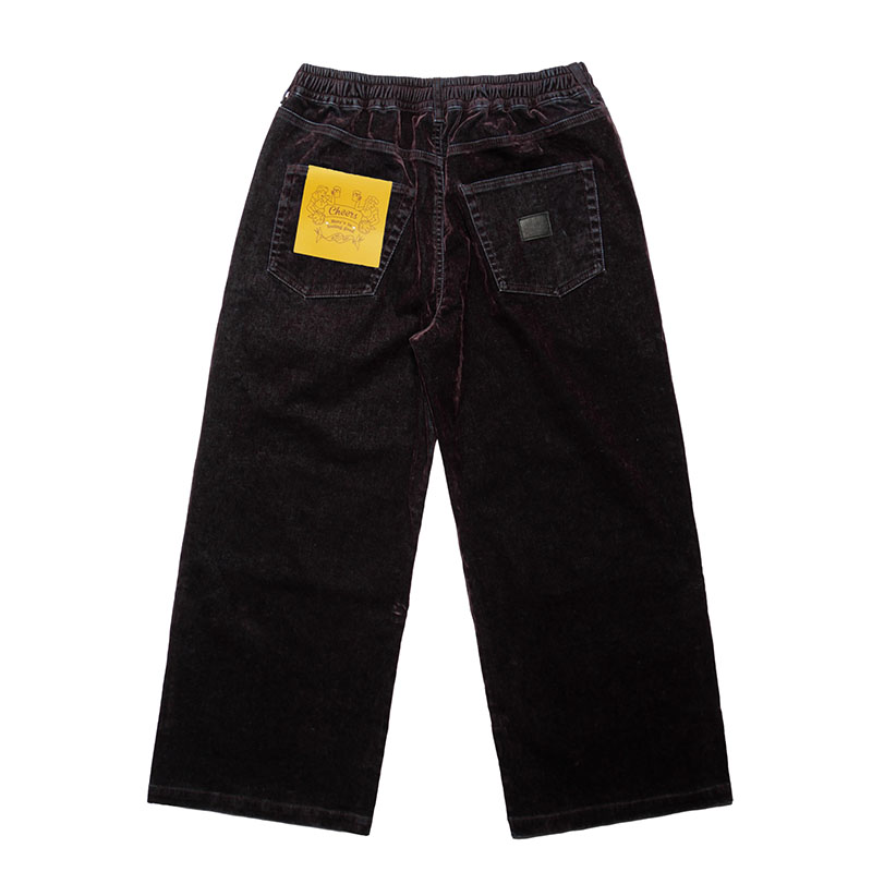 Cheers(チアーズ)/ (V)DENIM BAGGY PANTS -PURPLE-