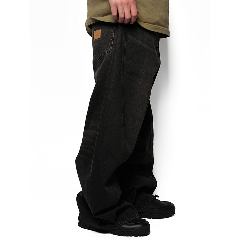 Cheers(チアーズ)/ 3D DENIM PANTS -U.BLACK-