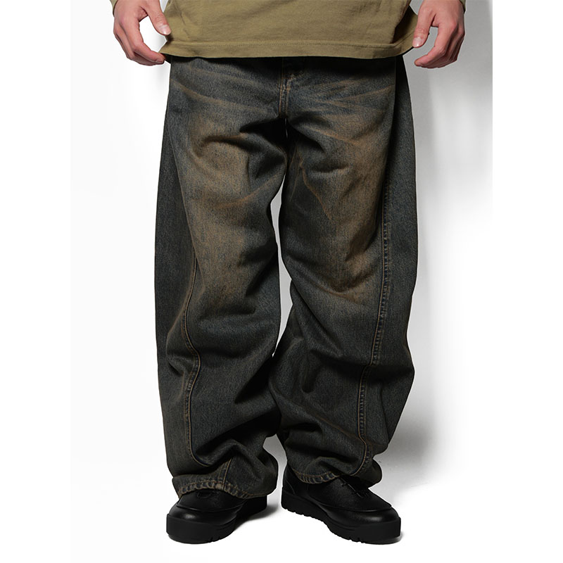 Cheers(チアーズ)/ 3D DENIM PANTS -U.INDIGO-