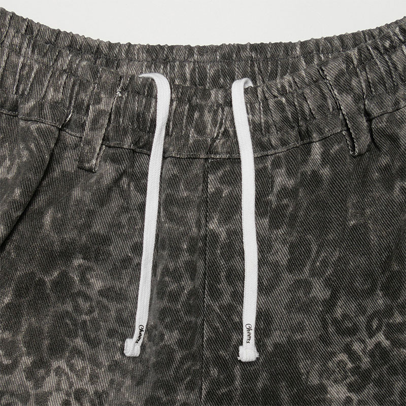 Cheers(チアーズ)/ WT LEOPARD PANTS -GREY-