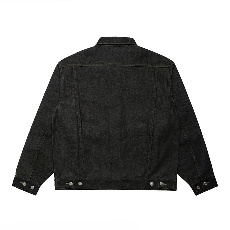 Cheers(チアーズ)/ (R) DENIM JACKET -BLACK-