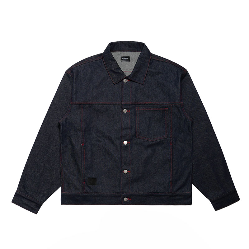 Cheers(チアーズ)/ (R) DENIM JACKET -NAVY-