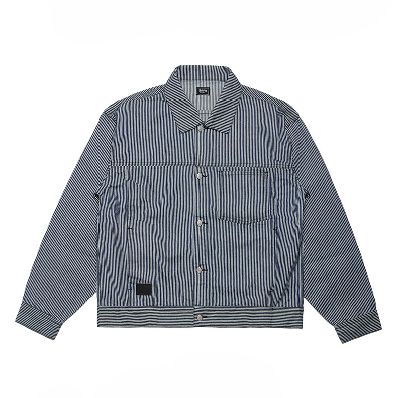 Cheers(チアーズ)/ HICKORY JACKET -NAVY-