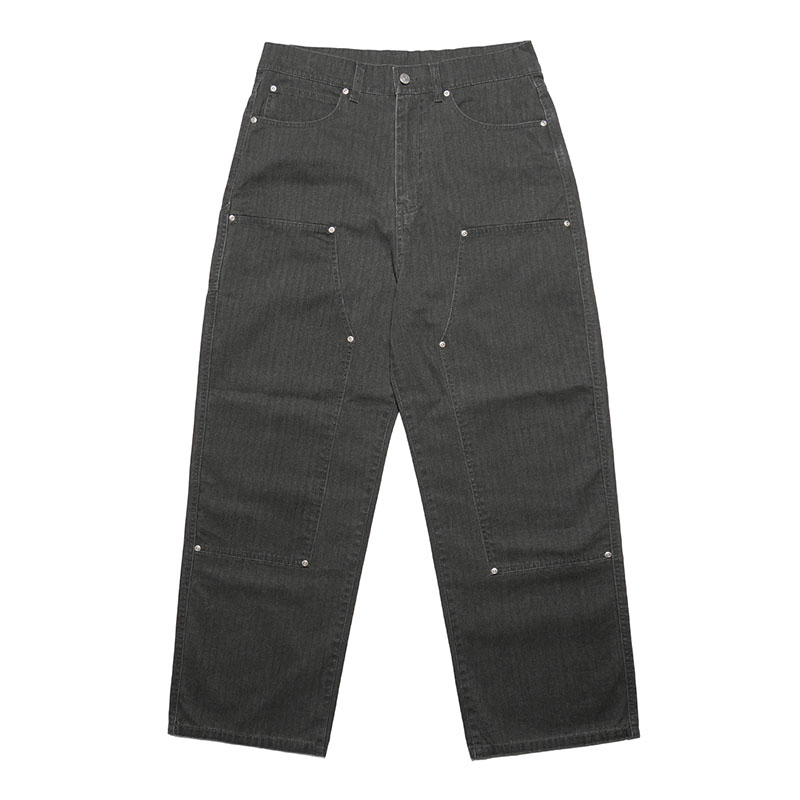 Cheers(チアーズ)/ HB DOUBLE KNEE PANTS -BLACK-