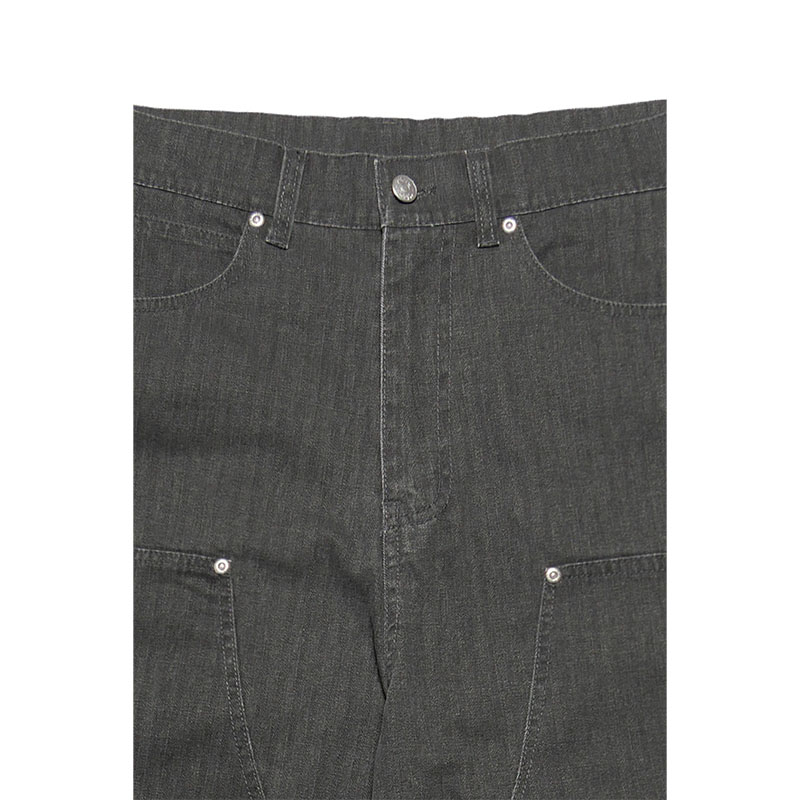 Cheers(チアーズ)/ HB DOUBLE KNEE PANTS -BLACK-