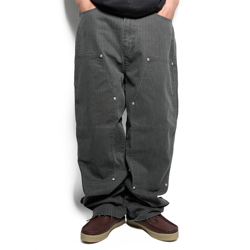Cheers(チアーズ)/ HB DOUBLE KNEE PANTS -BLACK-