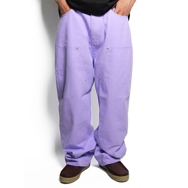 Cheers(チアーズ)/ HB DOUBLE KNEE PANTS -LIGHT PURPLE-